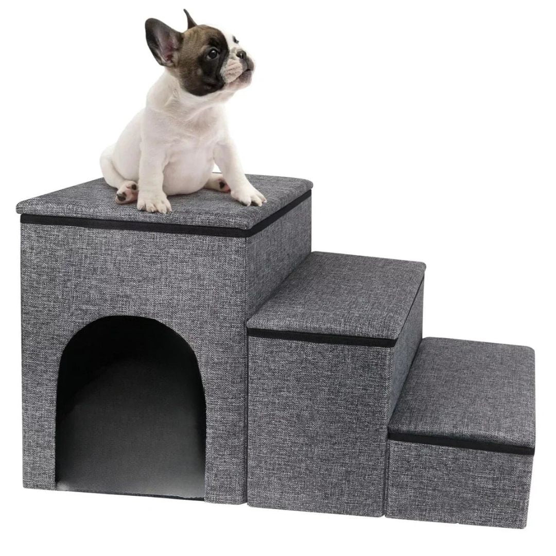 Tapsi – Die Hundetreppe für Stabilität und praktischen Stauraum